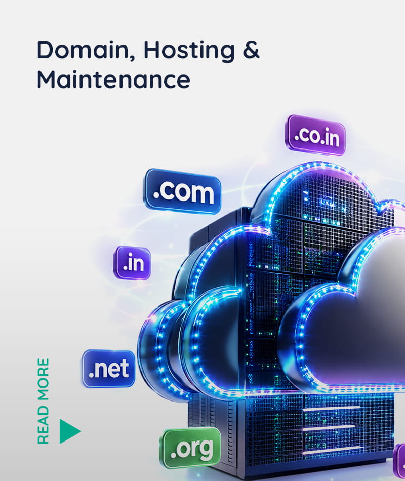 Domain, Hosting & website Maintenance company in bangalore, India